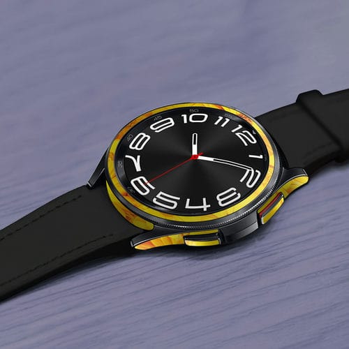 Samsung_Watch6 Classic 43mm_Yellow_Flower_4